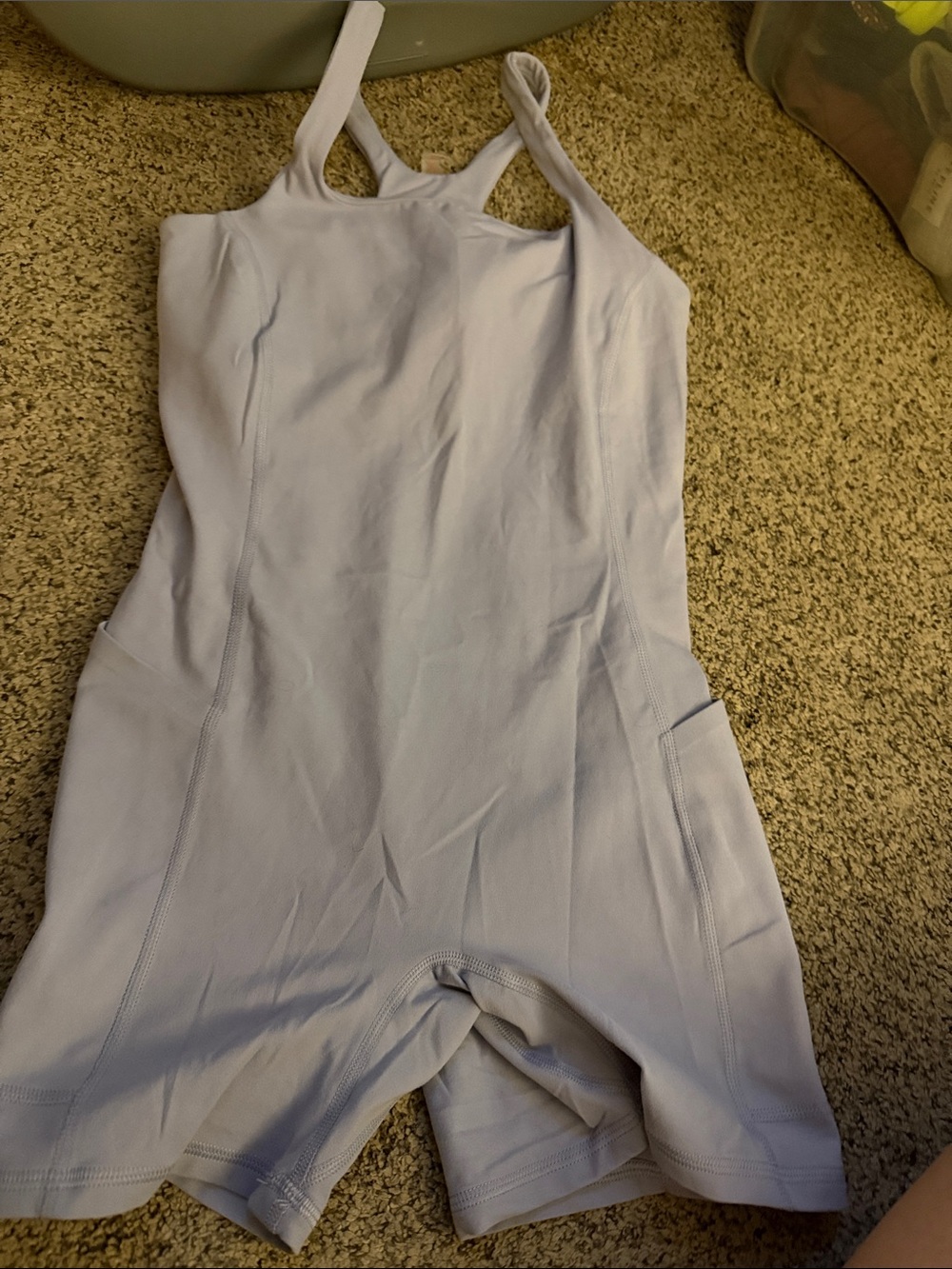 Light Lavender One-Piece Active Romper